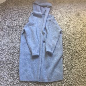 Uniqlo 100% Wool Sweater/Coatigan